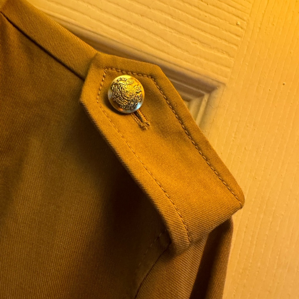 Women's Tan Belted Jacket - Picture 8 of 13